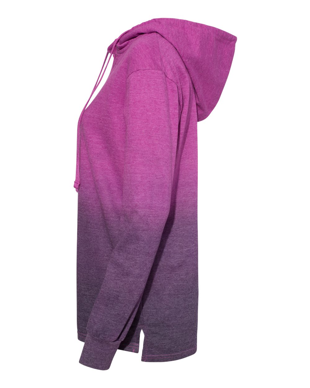Adulting, One Star, Would Not Recommend – Long-Sleeve Purple Ombre Hoodie