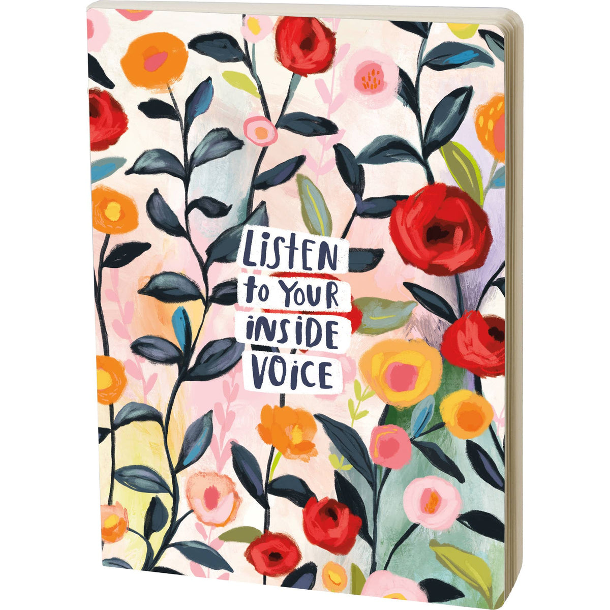 “Listen to Your Inside Voice” Flat-Lay Journal