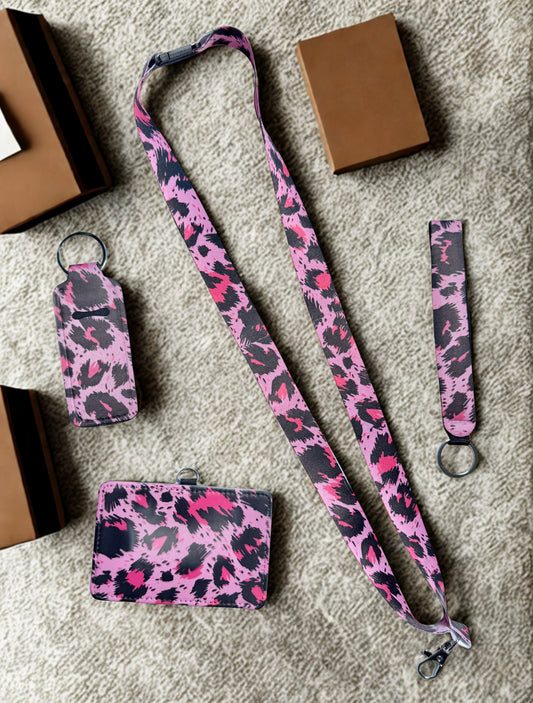 Pink Cheetah Print Accessories