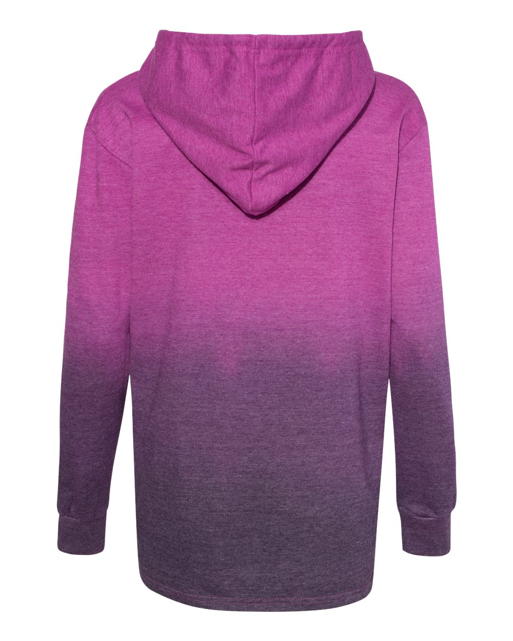 Adulting, One Star, Would Not Recommend – Long-Sleeve Purple Ombre Hoodie