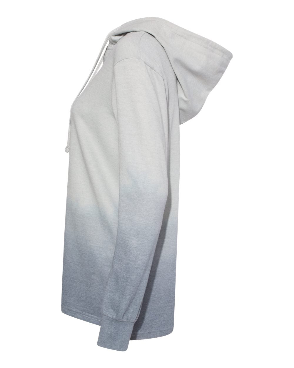 It’s Okay to Have an Unproductive Day Long-Sleeve Gray/Blue Ombre Hoodie