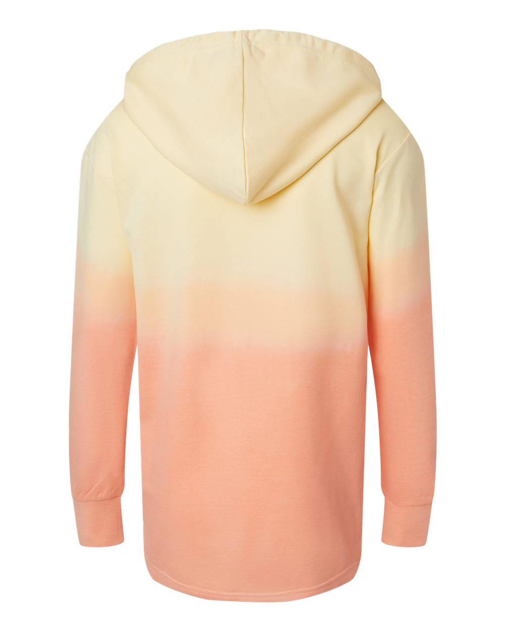 Sunshine/Hurricane Long-Sleeve Yellow/Orange Ombre Hoodie