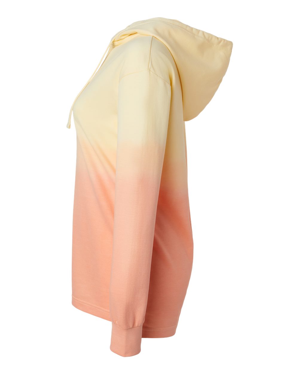 Sunshine/Hurricane Long-Sleeve Yellow/Orange Ombre Hoodie