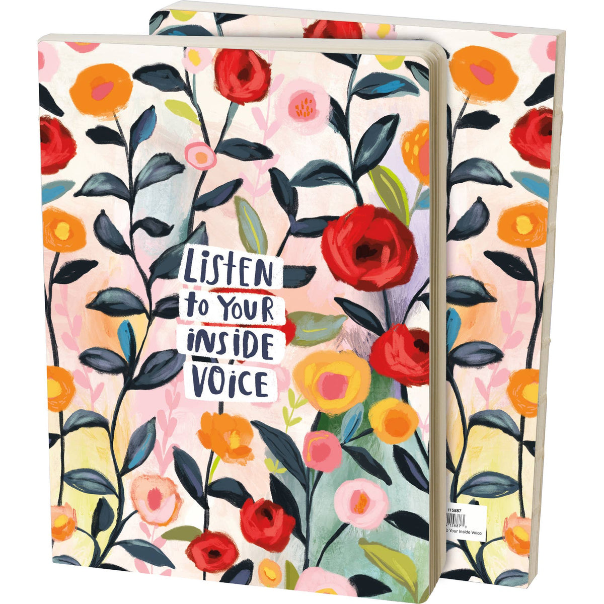 “Listen to Your Inside Voice” Flat-Lay Journal